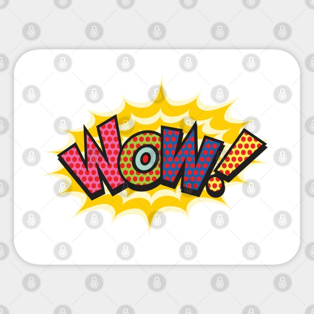 Wow Sticker by Sauher